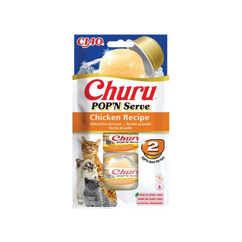 Pamlsok Inaba Churu POP'N Serve cat kura 2 x 35 g